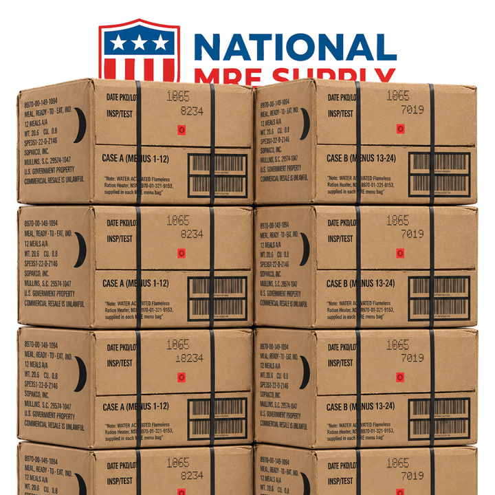 8 Case Supply — 96 Meals