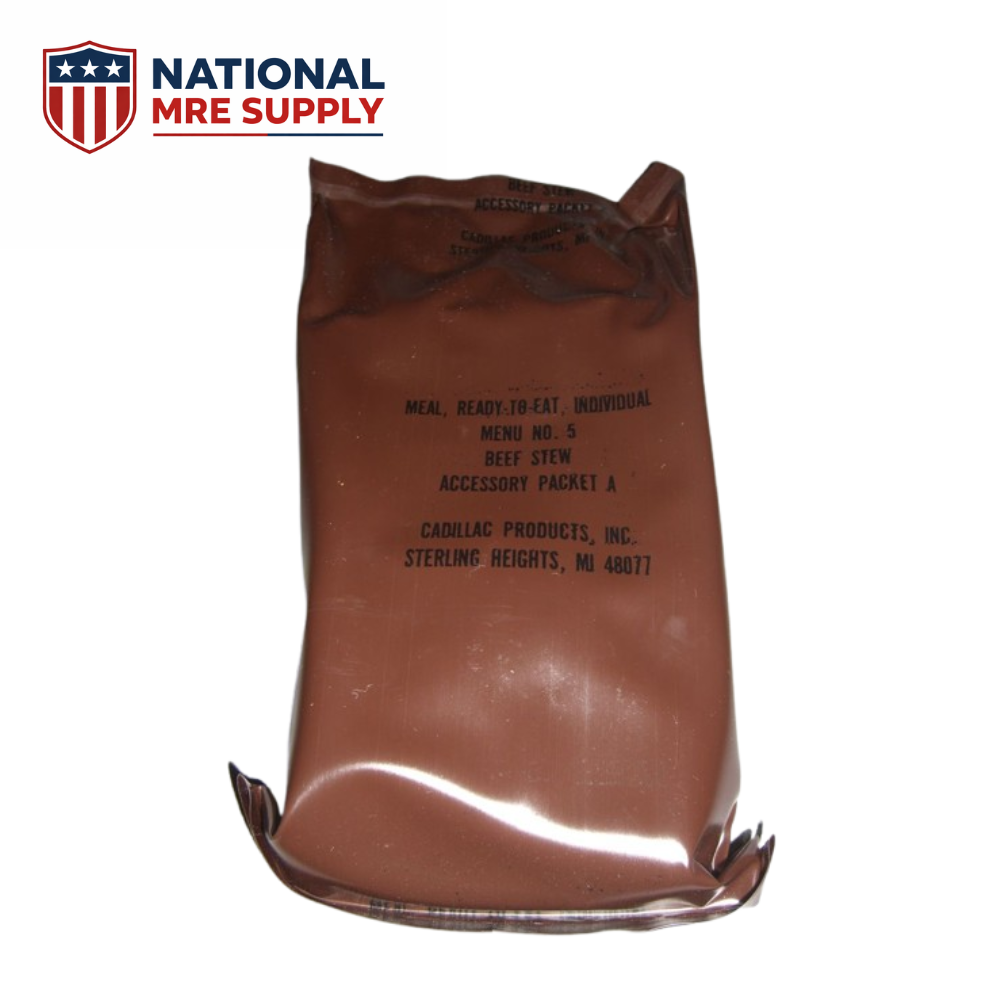 Vintage Original MRE — Beef Stew Menu No. 5