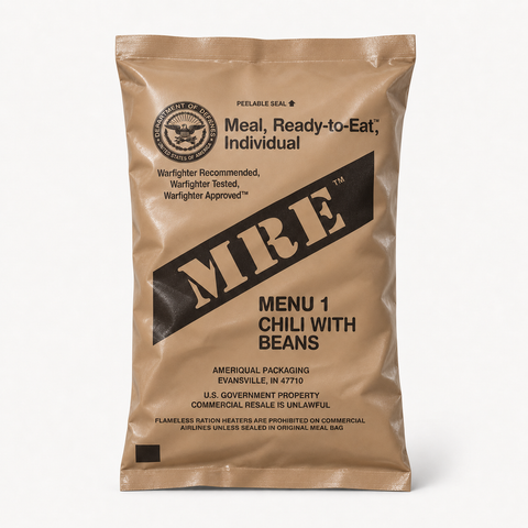 Menu 1: Chili w/ Beans