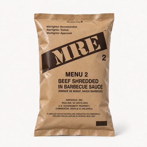 Menu 2: Beef Shredded in Barbecue Sauce
